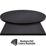 PVC Edge Manufactured Table Tops – 1.25″ thickness – Pinnacle Black Diamond Laminate