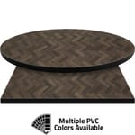 PVC Edge Manufactured Table Tops – 1.25″ thickness – Pinnacle Engelmann Spruce Laminate