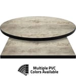 PVC Edge Manufactured Table Tops – 1.25″ thickness – Pinnacle Ponderosa Pine Laminate
