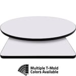 T-Mold Manufactured Table Tops – Pinnacle Frost Pearl Laminate
