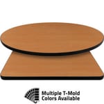 T-Mold Manufactured Table Tops – Pinnacle Bavarian Beech Laminate