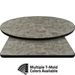 T-Mold Manufactured Table Tops – Pinnacle Flint Stone Laminate