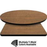 T-Mold Manufactured Table Tops – Pinnacle Brick Oak Laminate