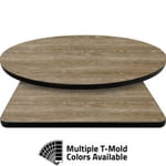 T-Mold Manufactured Table Tops – Pinnacle Mild Ash Laminate
