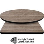 T-Mold Manufactured Table Tops – Pinnacle Potent Ash Laminate
