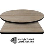 T-Mold Manufactured Table Tops – Pinnacle Canyon Elm Laminate