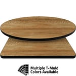 T-Mold Manufactured Table Tops – Pinnacle Century Elm Laminate