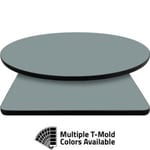 T-Mold Manufactured Table Tops – Pinnacle Gray Laminate