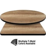 T-Mold Manufactured Table Tops – Pinnacle Vintage Oak Laminate