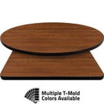 T-Mold Manufactured Table Tops – Pinnacle Sumatra Teak Laminate