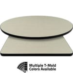 T-Mold Manufactured Table Tops – Pinnacle Highland Pine Laminate