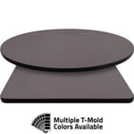 T-Mold Manufactured Table Tops – Pinnacle Silver Diamond Laminate