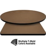 T-Mold Manufactured Table Tops – Pinnacle Bronze Diamond Laminate