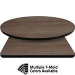 T-Mold Manufactured Table Tops – Pinnacle Sierra Cottonwood Laminate
