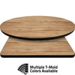 T-Mold Manufactured Table Tops – Pinnacle Modoc Poplar Laminate
