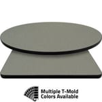 T-Mold Manufactured Table Tops – Pinnacle Dove Herringbone Laminate