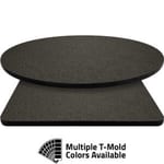 T-Mold Manufactured Table Tops – Pinnacle Black Galaxy Laminate