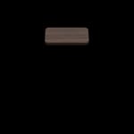 Two-Sided Quick Ship Table Tops - Oak/Walnut Laminate - Brown T-Mold - 24" x 24"