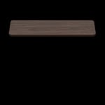 Two-Sided Quick Ship Table Tops - Oak/Walnut Laminate - Brown T-Mold - 30" x 60"