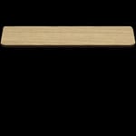 Two-Sided Quick Ship Table Tops - Oak/Walnut Laminate - Brown T-Mold - 30" x 72"