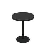 36" Round Urban Onyx Quick Ship Table + Black Counter Height 22" Disc Base
