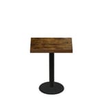 24" x 30" Urban Vintage Autumn Quick Ship Table + Black Standard Height 18" Disc Base