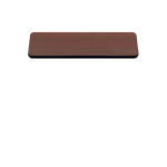 Two-Sided Quick Ship Table Tops - Mahogany/Black Laminate - Black T-Mold - 30" x 48"