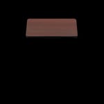 Two-Sided Quick Ship Table Tops - Mahogany/Black Laminate - Black T-Mold - 36" x 36"