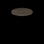 Thermoform Quick Ship Table Tops - Dark Walnut - 36" Round