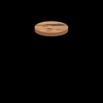 Urban Quick Ship Table Tops - Natural Heartwood - 24" Round