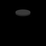 Urban Quick Ship Table Tops - Onyx - 24" Round