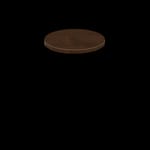 Woodland Quick Ship Table Tops - Dark Walnut Stain - 30" Round