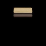 Two-Sided Quick Ship Table Tops - Oak/Walnut Laminate - Brown T-Mold - 24" x 30" - both sides