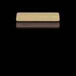 Two-Sided Quick Ship Table Tops - Oak/Walnut Laminate - Brown T-Mold - 24" x 42" - both sides