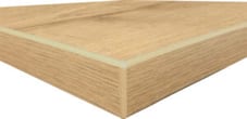 Planked Urban Oak with matching 3MM corner zoomed web