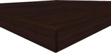 Prestige Walnut with matching 3MM edge corner zoomed web