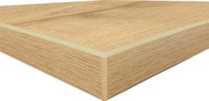 Planked Urban Oak with matching 3MM corner zoomed web