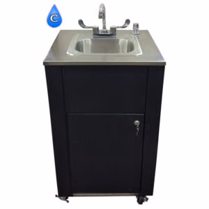 Portable Hand Washing Sink Station cold water face on web