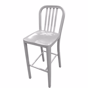 BM 252 ALM Navy series Aluminum Frame Barstool 1