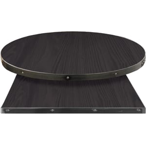 Fortress table tops wood veneer with boardwalk stain