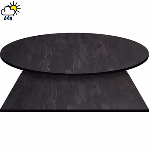 COMPCOR Quick Ship Indoor/Outdoor Table Tops – Raven Slate