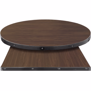 Fortress Manufactured Table Tops – Pinnacle Corona Walnut Laminate