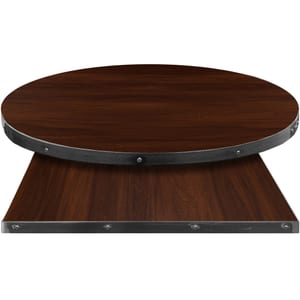 Fortress Manufactured Table Tops – Pinnacle Pure Walnut Laminate