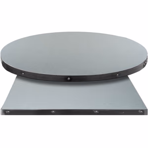 Fortress Manufactured Table Tops – Pinnacle Gray Washed Tweed Laminate