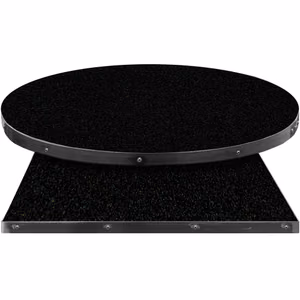 Fortress Manufactured Table Tops – Pinnacle Black Pearl Laminate