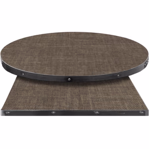 Fortress Manufactured Table Tops – Pinnacle Dark Filament Laminate