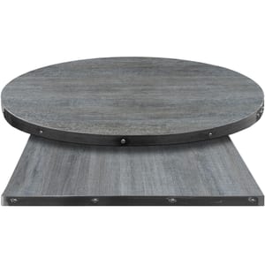Fortress Manufactured Table Tops – Pinnacle Weathered Pewter Laminate