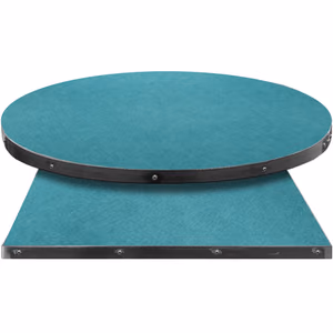 Fortress Manufactured Table Tops – Pinnacle Turquois Fiber Laminate