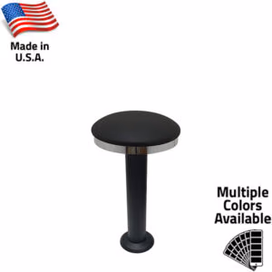 SL7117 Slimline Button Top Counter Height Bolt Down Pedestal Stool