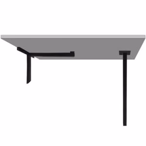 Table Base – Cantilever – 21″ with Pin Leg – Bar Height – 2″ Square Column